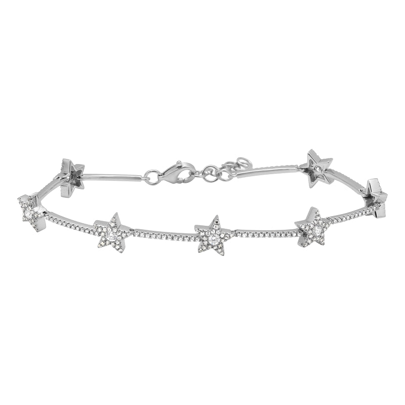 Mini Star Diamond Bracelet - Euro Time & Jewels