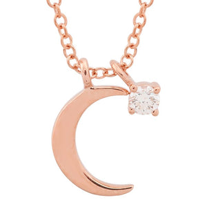 Moon Charm Necklace