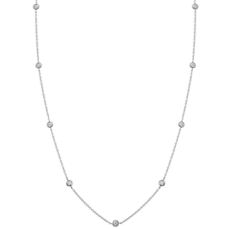 Diamond By The Yard Necklace