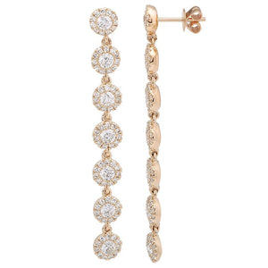 Diamond Drop Earring - Euro Time & Jewels