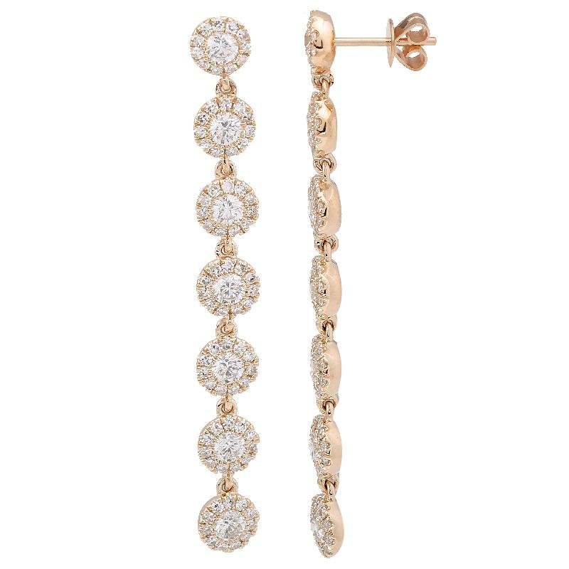 Diamond Drop Earring - Euro Time & Jewels