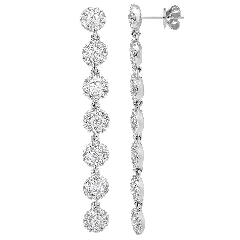 Diamond Drop Earring - Euro Time & Jewels