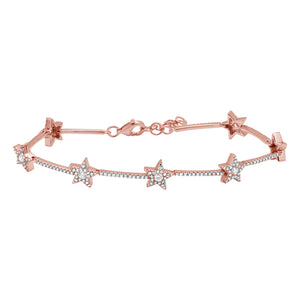 Mini Star Diamond Bracelet - Euro Time & Jewels