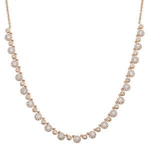 Round Diamond Necklace